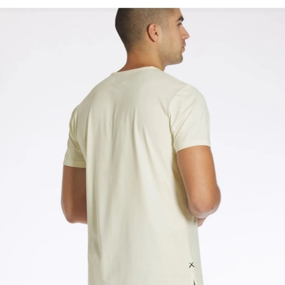 Cuts - EGG SHELL - Henley Split Hem